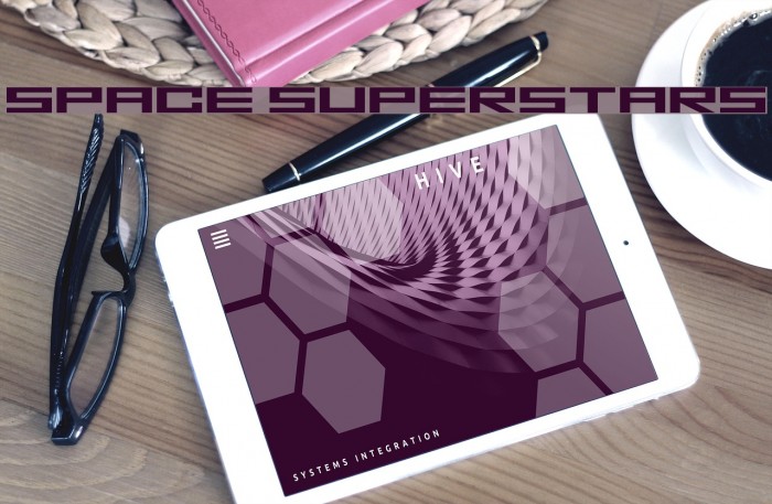 Space Superstars Font examples