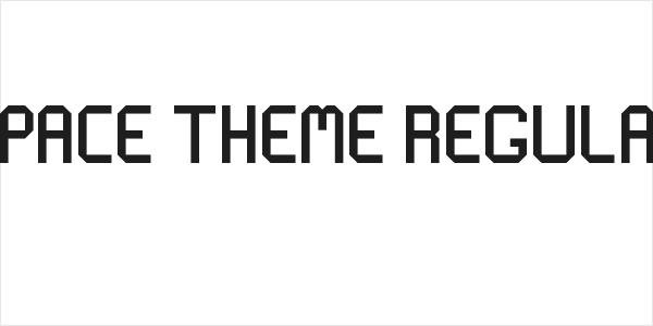 Space Theme Regular Logo
