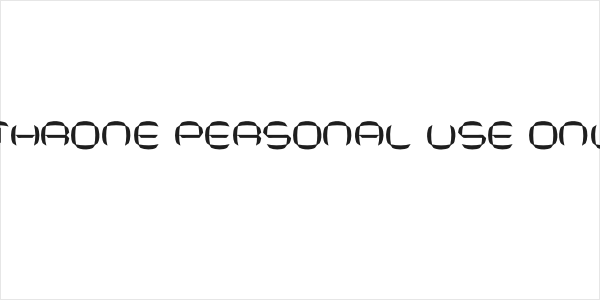 Space Throne PERSONAL USE ONLY Thin Logo