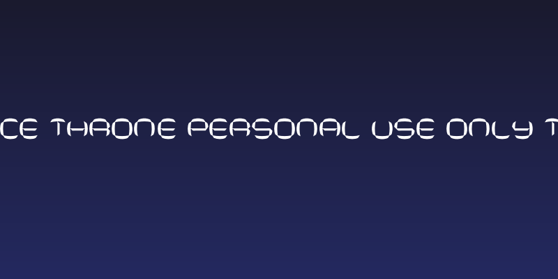 Space Throne PERSONAL USE ONLY Thin Social Header
