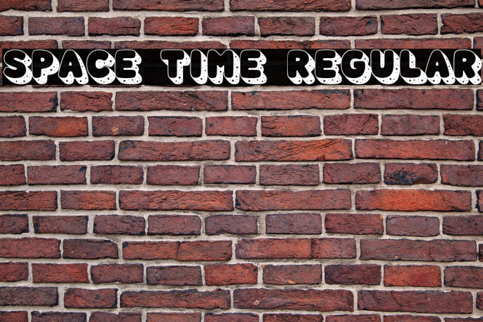 Space Time Regular Example 2