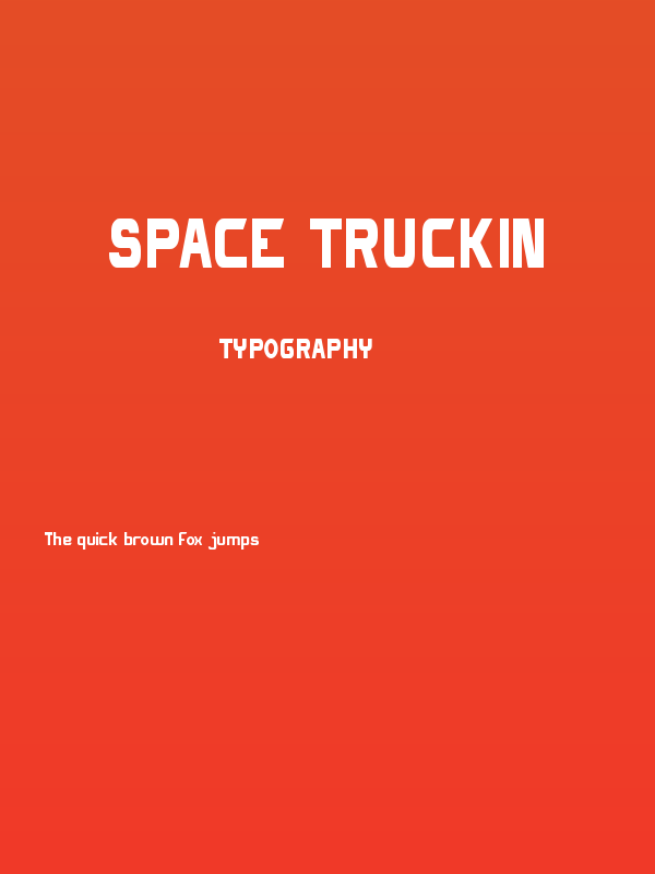 Space Truckin Poster