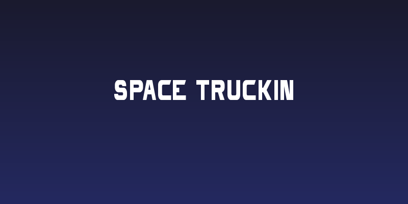 Space Truckin Social Header