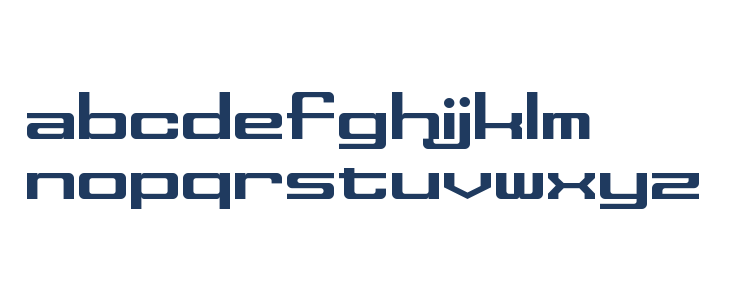 Space Wham Regular Lowercase