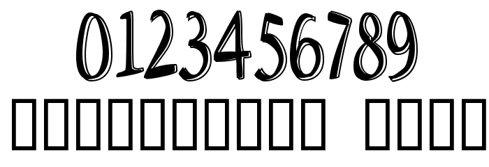 Space Woozies Extras Font OTHER CHARS