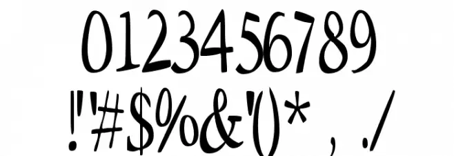 Space Woozies Font OTHER CHARS