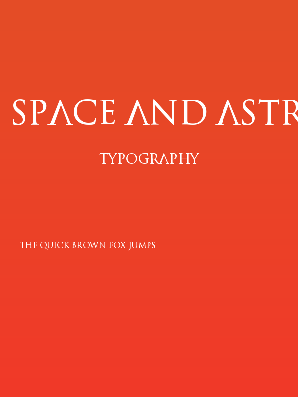 Space and Astronomy Poster