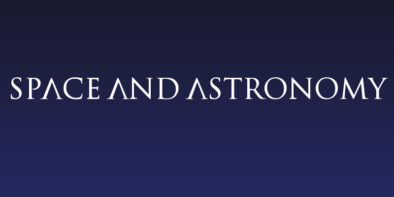Space and Astronomy Social Header
