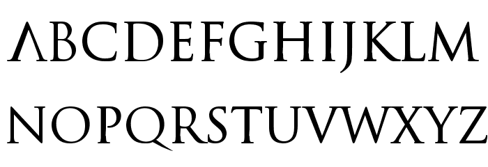 Space and Astronomy Font LOWERCASE