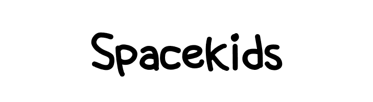 Space kids  font caratteri gratis