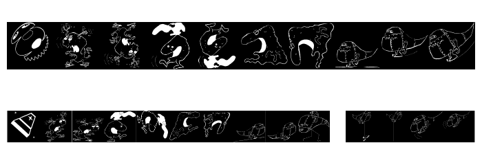 SpaceAttackTwo Font OTHER CHARS