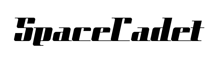 SpaceCadet  免费字体下载