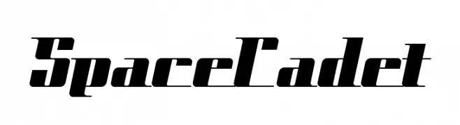 SpaceCadet  font caratteri gratis