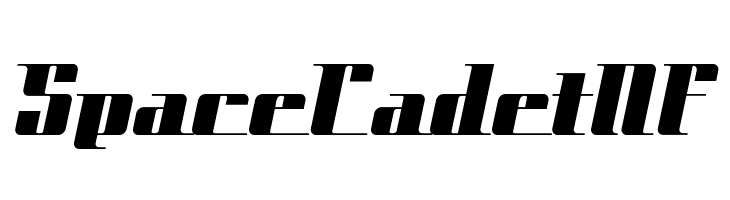 SpaceCadetNF  les polices de caractères gratuit tlcharger