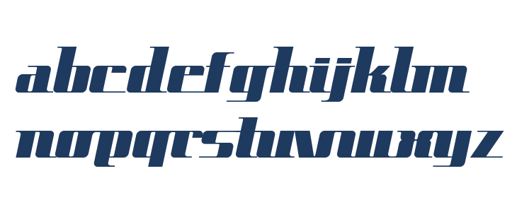 SpaceCadet Lowercase