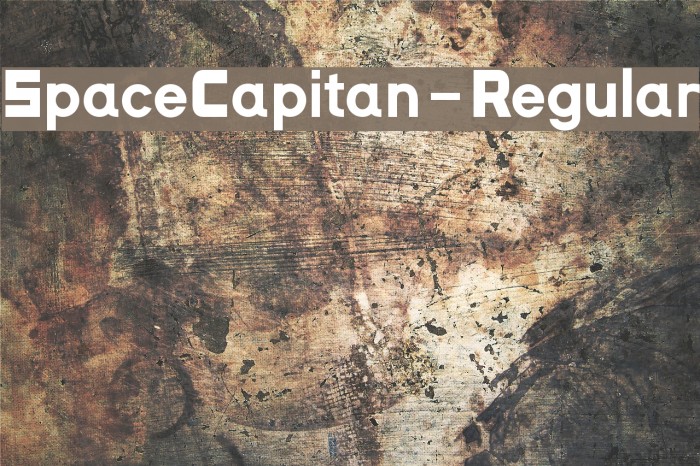 SpaceCapitan-Regular Example 3