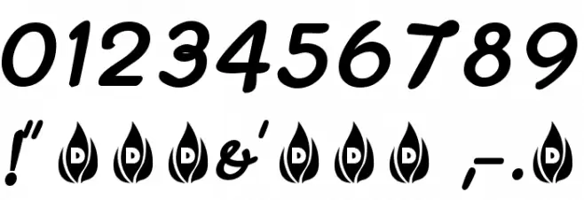 SpaceClown Font OTHER CHARS