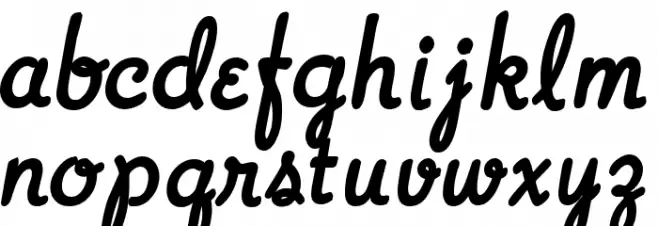 SpaceClown Font LOWERCASE