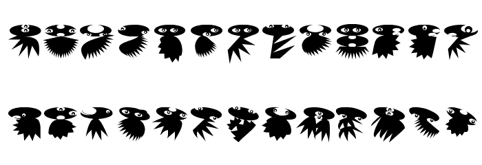 SpaceCrew Font LOWERCASE