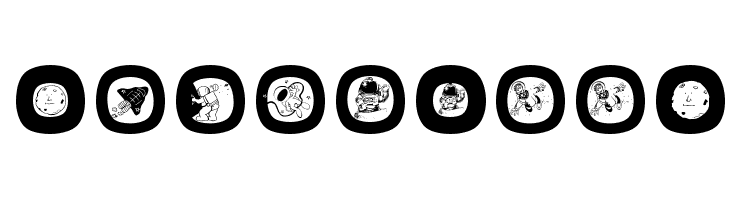 SpaceEggs Font