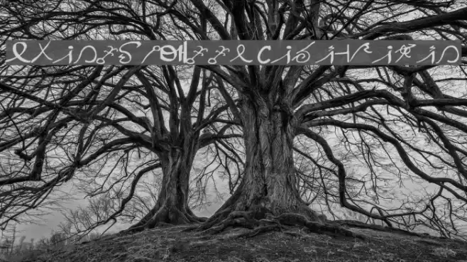 SpaceInKees Caligrafic Font examples