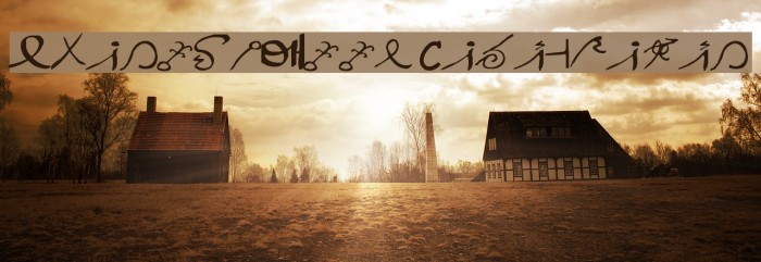 SpaceInKees Caligrafic Example 2