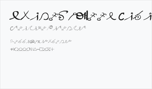 SpaceInKees Caligrafic Business Card