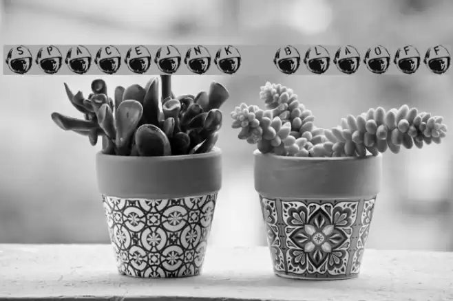 SpaceJunk BlastOff Font examples