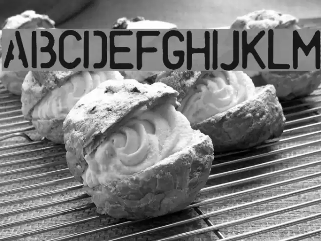 SpaceJunk Font examples