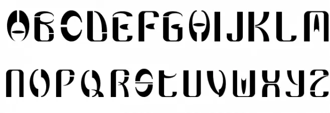 SpaceLove Font LOWERCASE