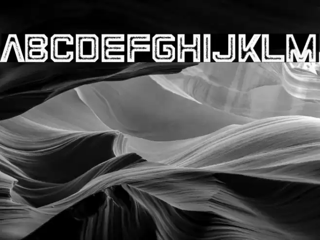 SpaceMavericks Font examples