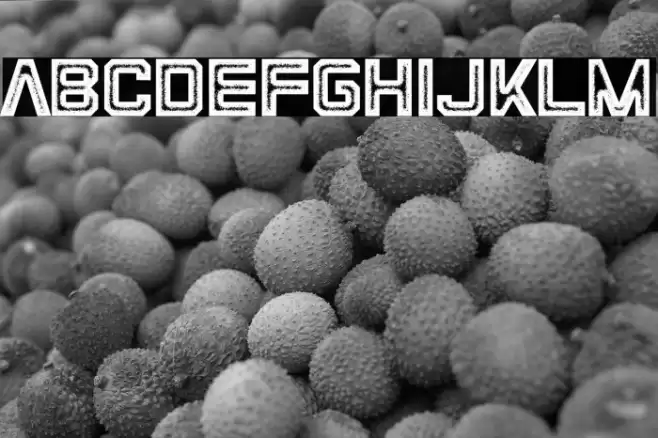 SpaceMavericks Font examples