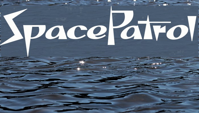 SpacePatrol Font examples