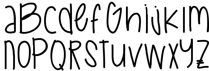 SpaceRomance Font LOWERCASE
