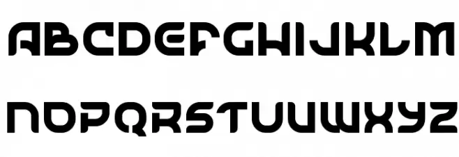 SpaceSurfer_Demo Schriftart Kleinbuchstaben