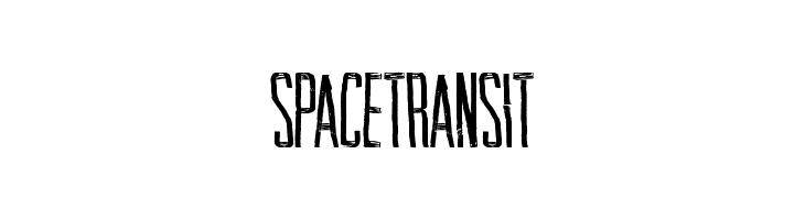 SpaceTransit Font