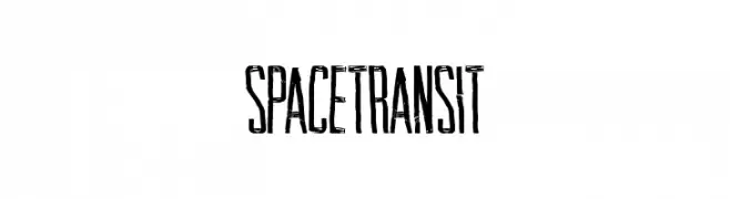 SpaceTransit  フリーフォントのダウンロード