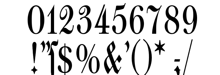 SpaceWinningFrax Font Alte caractere