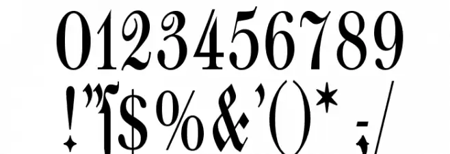 SpaceWinningFrax Font Alte caractere