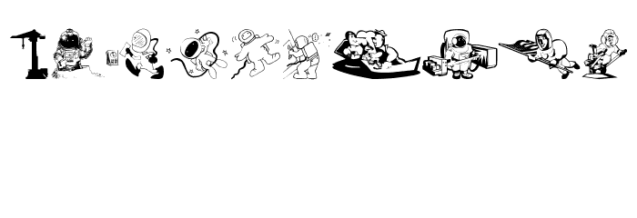 SpaceWorkers Font OTHER CHARS