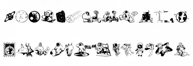 SpaceWorkers फ़ॉन्ट लोअरकेस