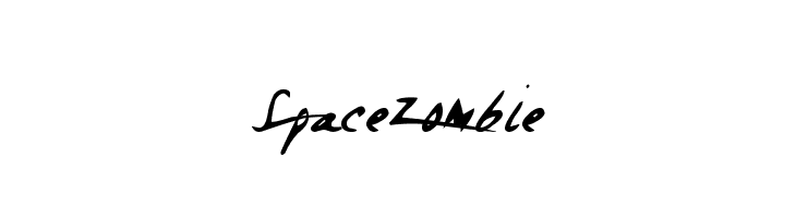 SpaceZombie  नि: शुल्क फ़ॉन्ट्स डाउनलोड