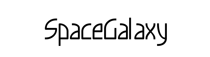Space_Galaxy  Fuentes Gratis Descargar