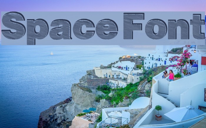 Space Font examples