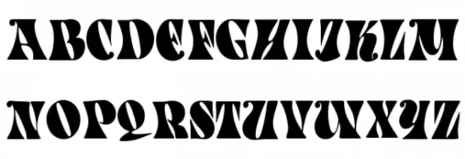 Spacearella Font Litere mari