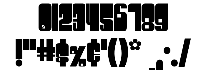 Spacebeach Font OTHER CHARS
