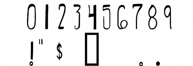 Spacecraft-Regular Font OTHER CHARS