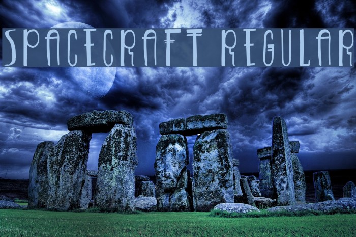 Spacecraft-Regular Example 1