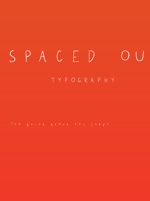 Spaced Out Poster