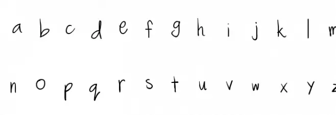 Spaced Out 字体 小写